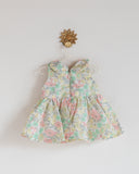 Pretty Wild Maria Dolls Dress - Daisy Lime