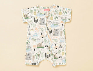 Halcyon NIghts Short Sleeve Summer Zip Suit Big Adventures