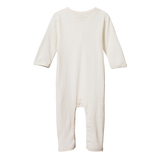 Nature Baby Pointelle Henley Pyjama Natural