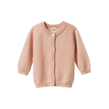 Nature Baby Merino Knit Cardigan Rose Dust