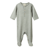 Nature Baby Merino Stretch And Grow Grey Marl