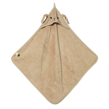 Nature Baby Bunny Hooded Towel Nougat
