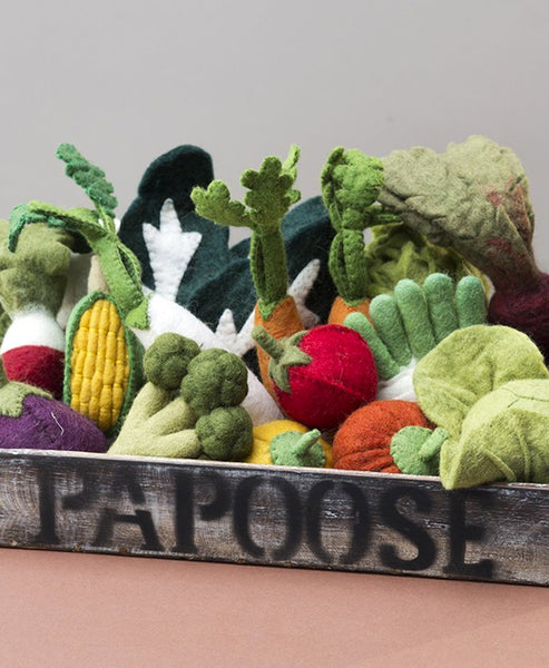 Papoose Vegetable Set in Crate