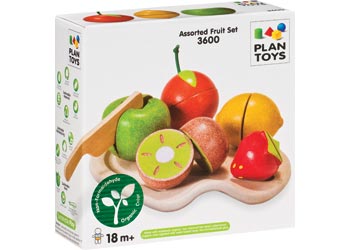 Plan Toys Assorted Wooden Cutting Fruit – Big Dreams by Agent88
