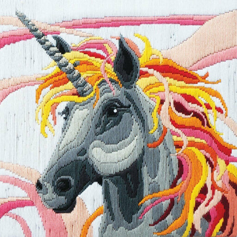Country Threads Tapestry - Long Stitch Unicorn