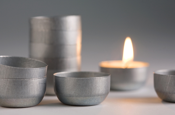 Northern Light Reusable Tealight Tin
