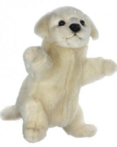 Hansa Maremma Puppy Hand Puppet 28cm
