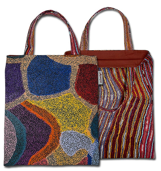 Mimigi Handcrafted Book Bag -  Warlukurlangu 2