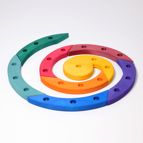Grimm's Spiel and Holz - Birthday and Advent Spiral Coloured