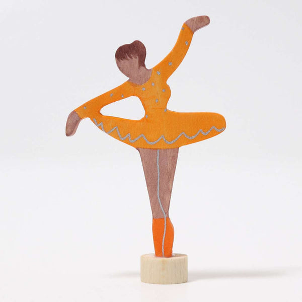 Grimm's Ballerina Orange Blossom Wooden Decoration