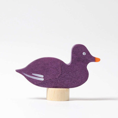 Grimm's Duck Decoration Purple