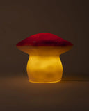 Heico Mushroom Night Light Lamp - Medium - Red Brick