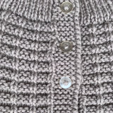 Knitted by Nana Timmy Cardigan Champagne