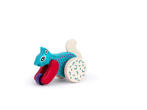 Bajo Squirrel on Wheels - Blue ** BACK IN STOCK MARCH 2024 **