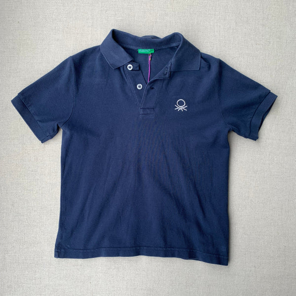 Pre Loved Navy Benetton Polo