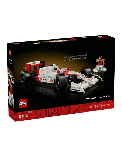 LEGO® Icons McLaren MP4/4 & Ayrton Senna