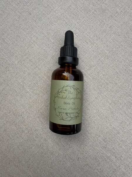 The Herbal Symphony Body Oil - Rose Petals 50ml