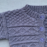 Knitted by Nana Basil Cardigan - Deep grey