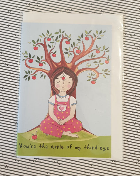 Moonface Maddy The Apple Of My Third Eye Card