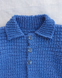 Knitted by Nana Cardigan Cobalt