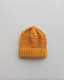 Knitted by Nana Merino Cuff Beanie Curry