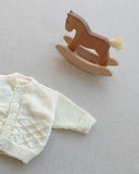 Knitted by Nana Ren Cardigan Prem Cream
