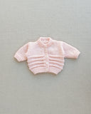 Knitted by Nana Cardigan Prem Pale Pink