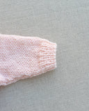 Knitted by Nana Cardigan Prem Pale Pink