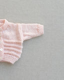 Knitted by Nana Cardigan Prem Pale Pink