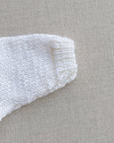 Knitted by Nana Poppy Cardigan Prem White