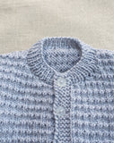Knitted by Nana Cardigan Blue