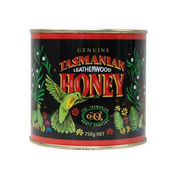 The Tasmanian Honey Company Leatherwood Honey 750g can
