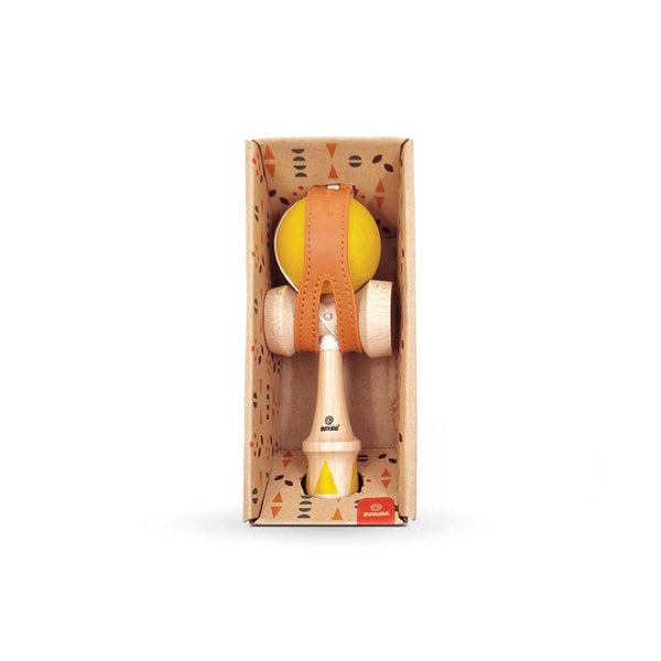 Svoora Wooden Kendama 'Geom' Yellow