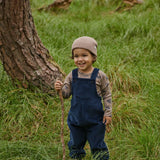 Nature Baby Tipper Overalls Navy