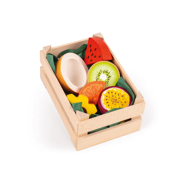 Erzi Tropical Fruit Assortment Wooden Food Small (Grocers Shop)