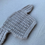 Knitted by Nana Juniper Cardigan - Stone