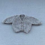 Knitted by Nana Cardigan - Oatmeal