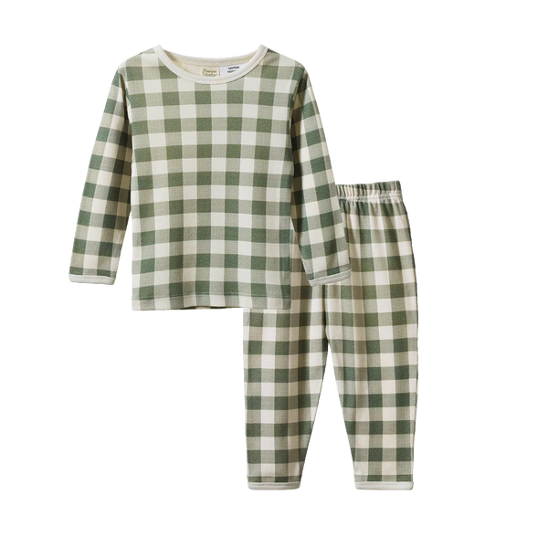 Nature Baby - Long Sleeve Pyjamas - Crispin Check