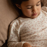 Nature Baby - Long Sleeve Pointelle Pyjamas - Dandelion