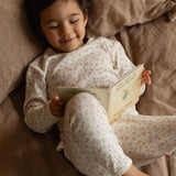 Nature Baby - Long Sleeve Pointelle Pyjamas - Dandelion
