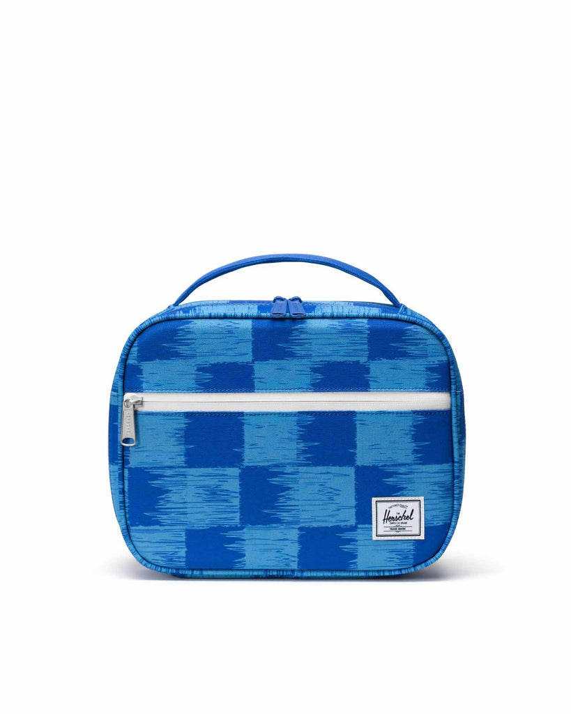 Herschel Pop Quiz Lunchbox Check Yourself Dazzling Blue – Big