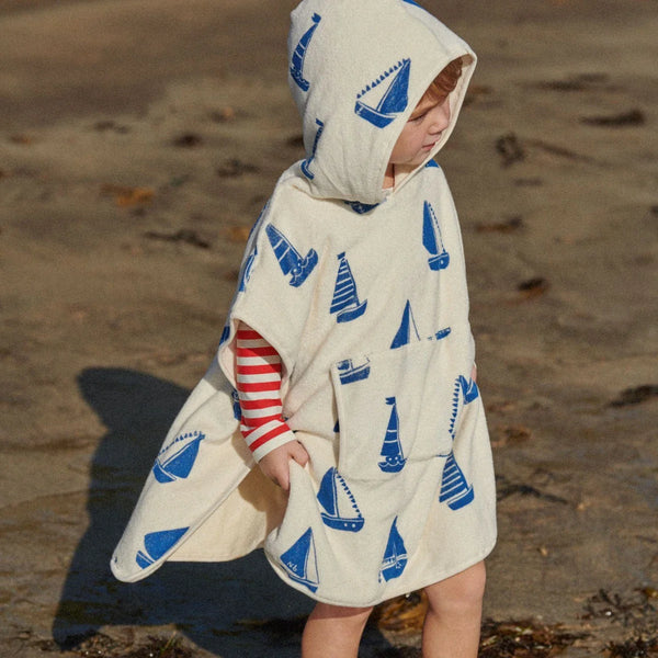 Nature Baby Regatta Poncho Towel