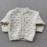 Knitted by Nana Lulu Cardigan Cream