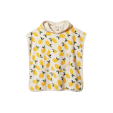 Nature Baby Lemon Print Poncho Towel
