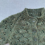 Knitted by Nana Holly Cardigan - Lichen
