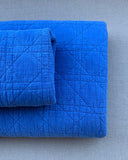 Pretty Wild Quilts - King Single with Pillow Case - Blue Perennial