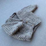 Knitted by Nana Cardigan - Oatmeal