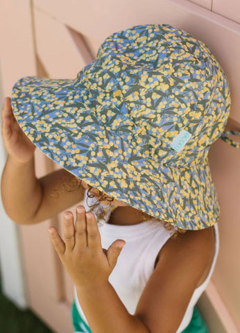 Acorn Golden Wattle Wide Brim Sunhat