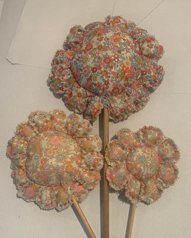 Vintage Rose Flower Wand