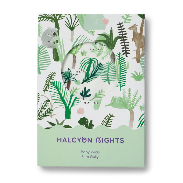 Halcyon Nights Wrap - Fern Gully
